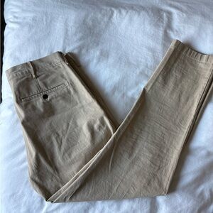 Zara The Premium Chino Pants khaki waist 34